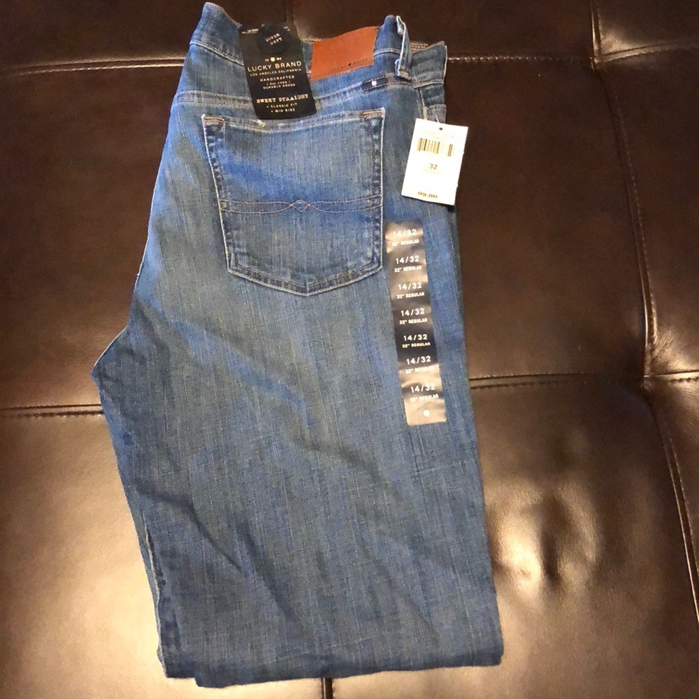 Lucky Brand Sweet Straight jeans BNWT 32/14 Reg